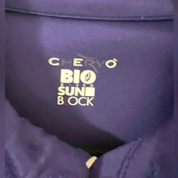 - Chervo long sleeve polo size 50 (M) bio sun block (J108) - Picture 2 of 9